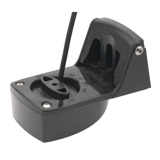 Airmar P48W Owner's Manual And Installation Instructions
