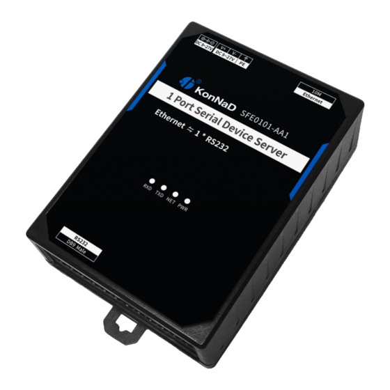 KonNad C2000-B1-SFE0101-AA1 Manuals
