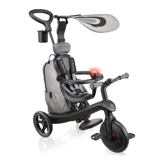 GLOBBER EXPLORER TRIKE 4in1 DELUXE PLAY Manual