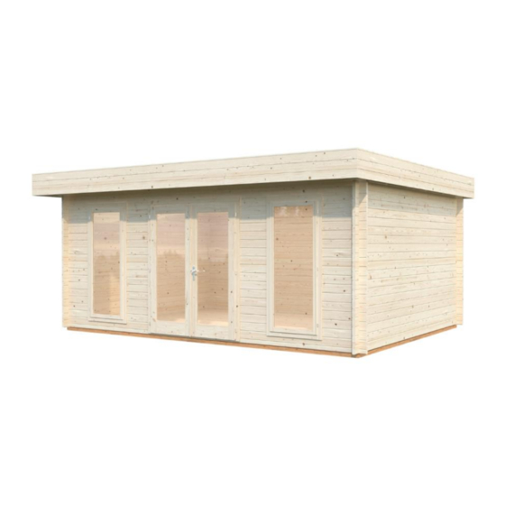 User Manuals: Lemeks Palmako FR44-5541 Garden Cabin