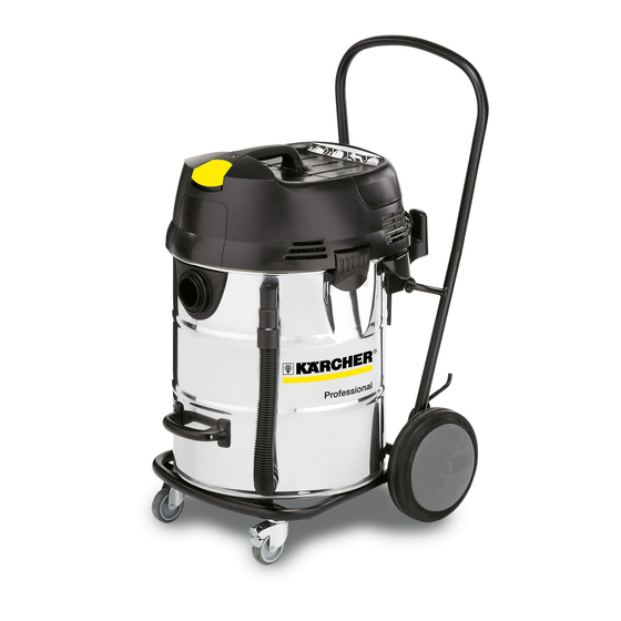 Kärcher NT 72/2 Eco Tc Manual