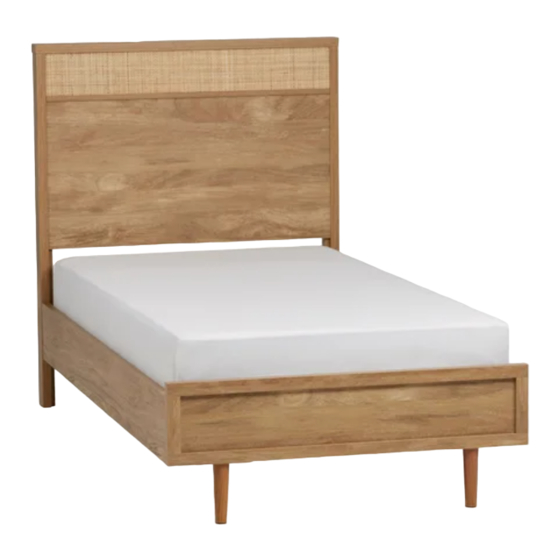 STRUCTUBE KAYDEN BED Assembly Instructions Manual