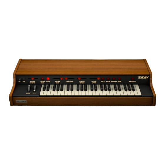 Arturia SOLINA V User Manual