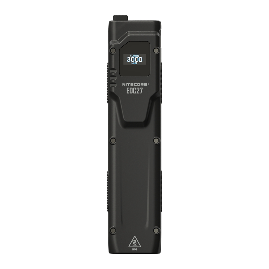 Nitecore EDC27 - Ultra Slim High Performance EDC Flashlight Manual