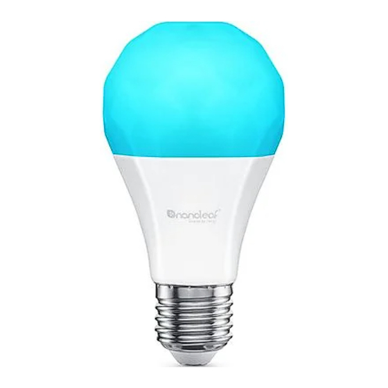 Nanoleaf Essentials A19 Quick Start Manual