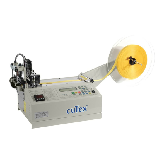 cuTex TBC-50H How To Operate