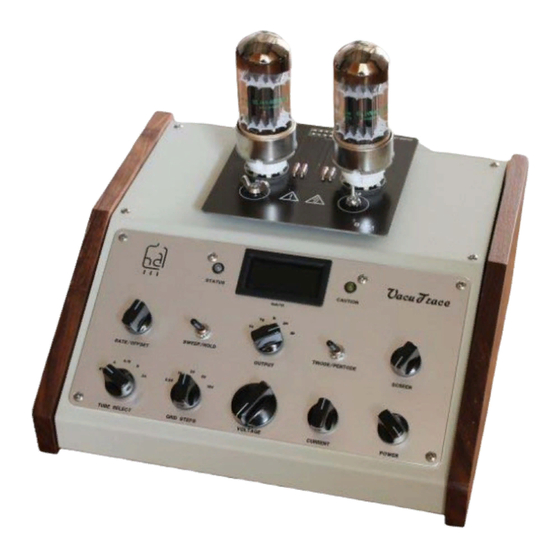 Hagerman Audio Labs VACUTRACE Manuals