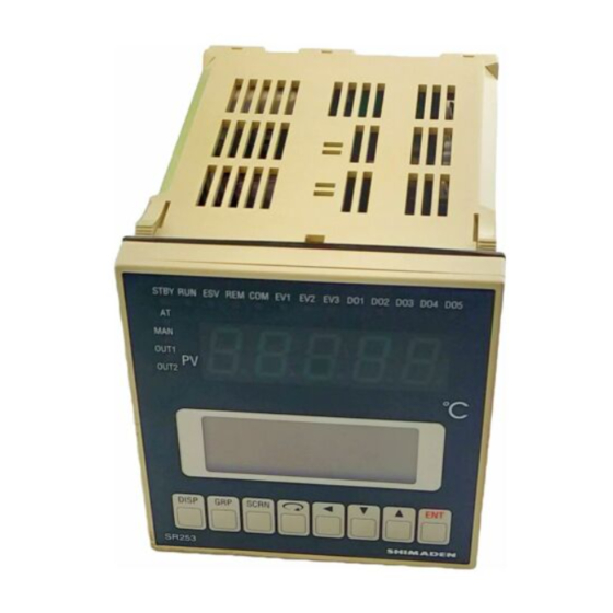 Shimaden SR253 Series Instruction Manual