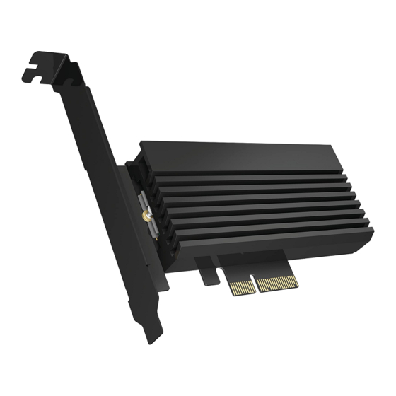 Icy Box IB-PCI214M2-HSL PCIe M.2 Adapter Manuals