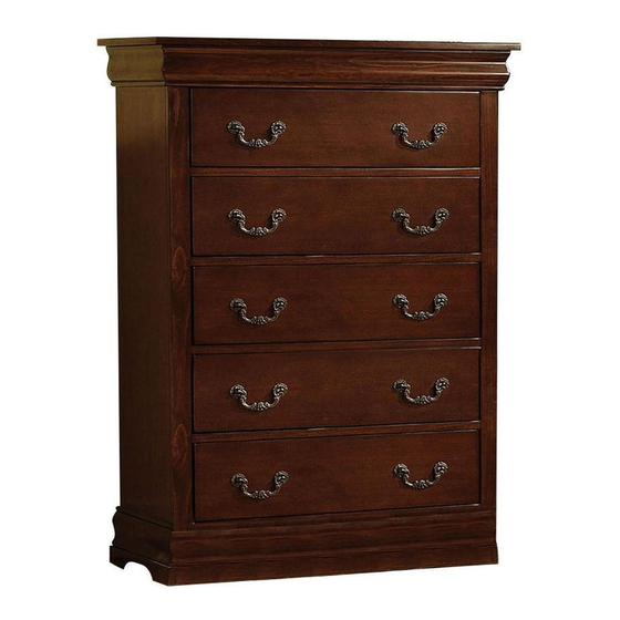 Furniture of America CM7952C Assembly Instructions Manual