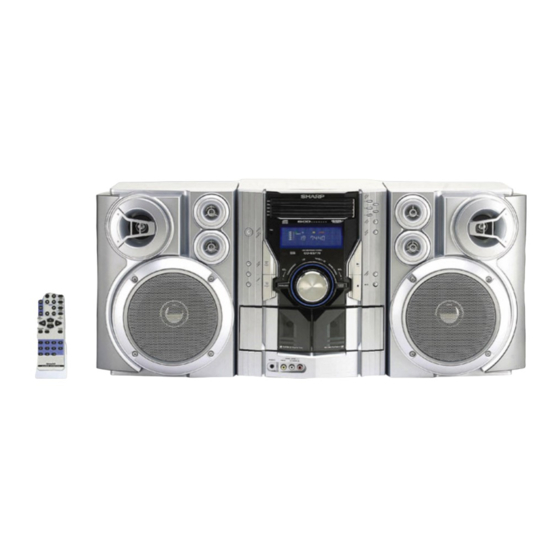 Sharp CD-ES770 Service Manual