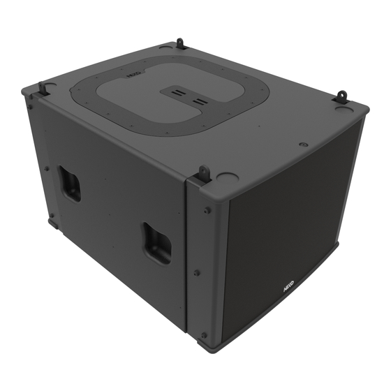 Nexo MSUB15-I User Manual