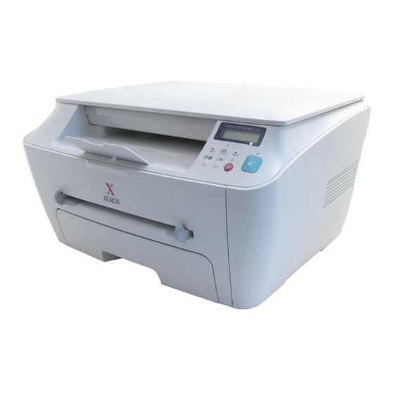 Xerox Work Centre PE114e User Manual