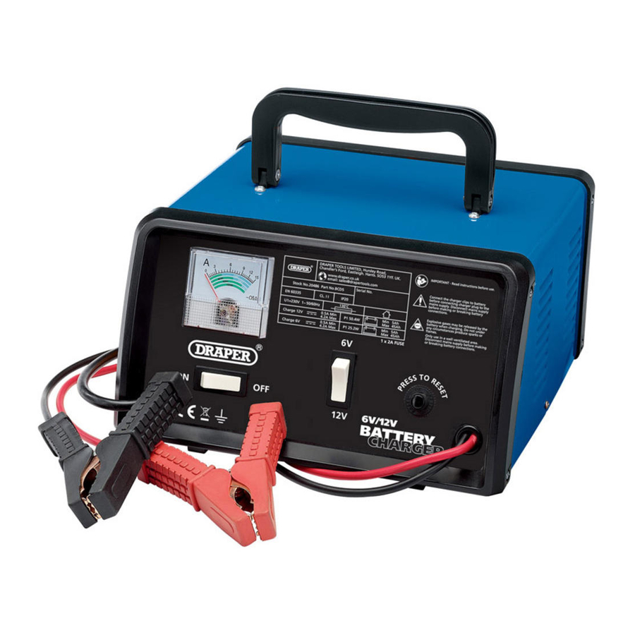 Draper BCD5 Instructions For Use Manual