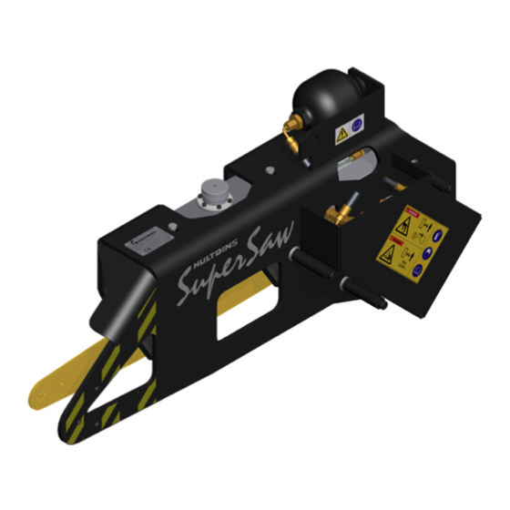 HULTDINS SuperSaw 551 Installation Manual