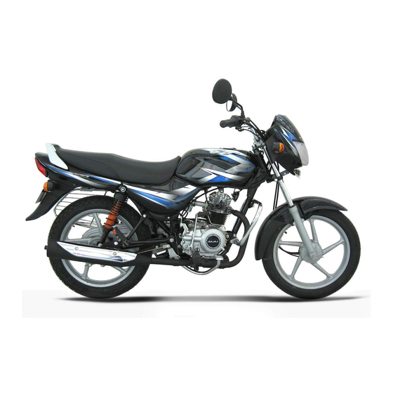 Bajaj CT 110 Owner's Manual