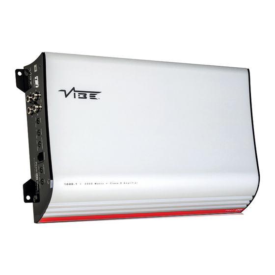 Vibe POWERBOX 500.1 Owner's Manual
