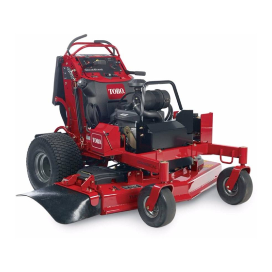 Toro GrandStand 72504TE Lawn Mower Manuals