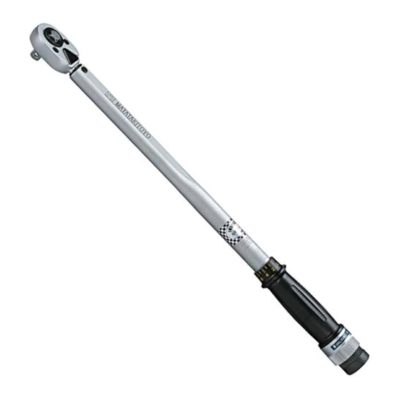 Matatakitoyo Torque Tools DTP-80N Operation Manual
