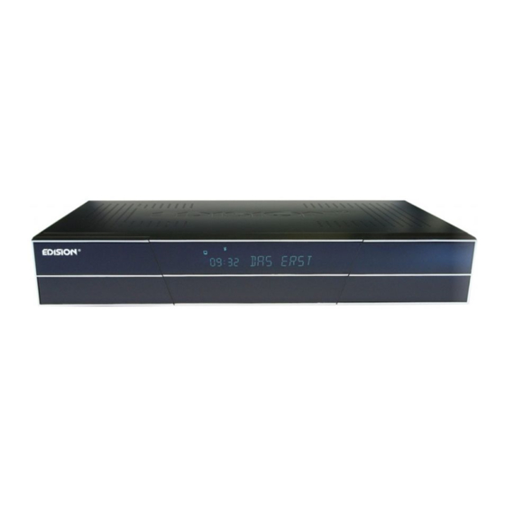 Edision agrus vip3 Magicvision Quick User Manual