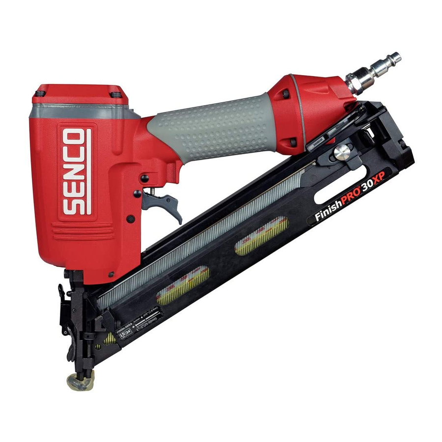 Senco FinishPro 30XP Operating Instructions Manual