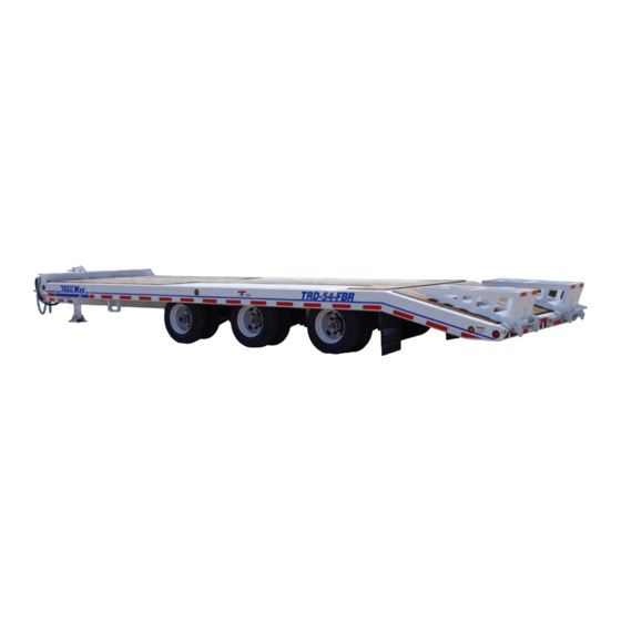 TrailMax TRD-54-FBR Manual