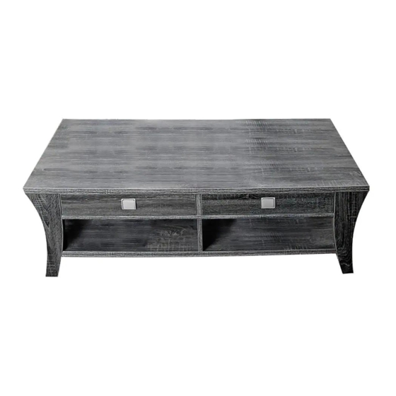 User Manuals: Furniture of America Amity CM4085C Table