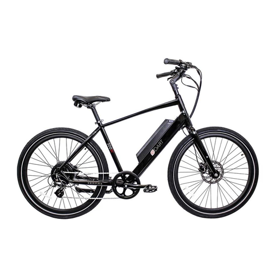 User Manuals: Serfas DART 500W Step-Over Electric Bike