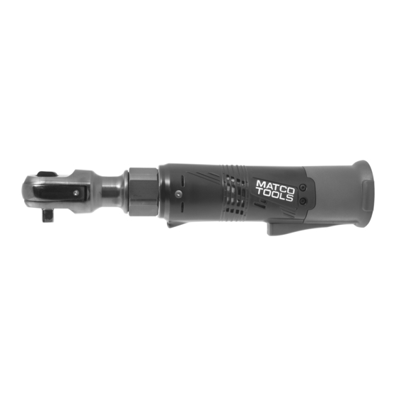 Matco Tools MCL1638R Operating Instructions Manual