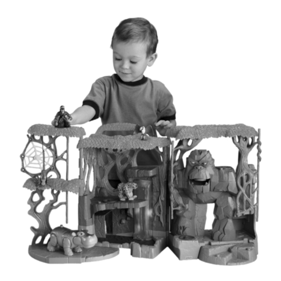 Mattel Imaginext Adventures N8076PR Instructions Manual