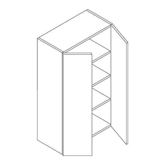 ROBERTO FIORE Cabinets To Go WC2442 Assembly Instructions