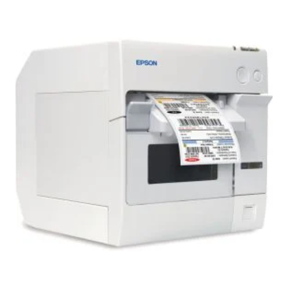 Epson C31CC35021 Manuals