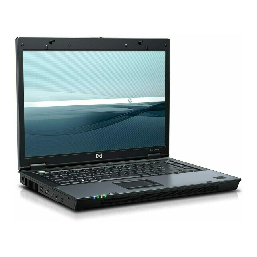 HP Compaq 6710b Quickspecs