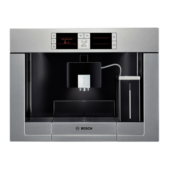 Bosch TCC78K751 Installation Instructions Manual
