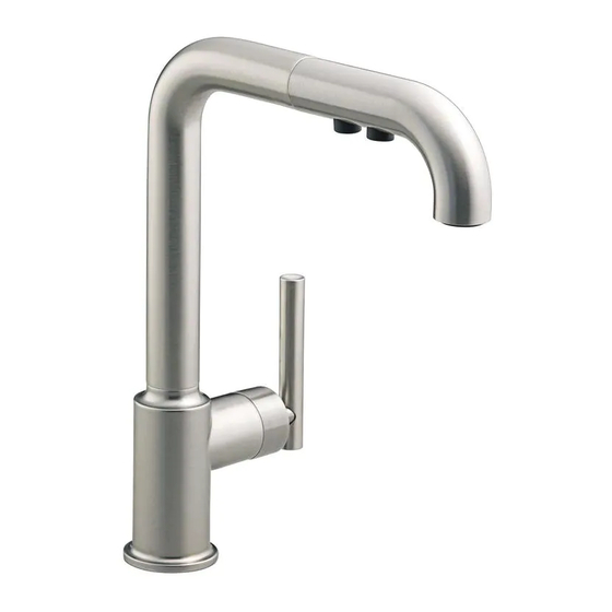 Kohler PURIST 7505T-B4 Installation Instructions