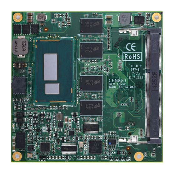 AXIOMTEK CEM881 User Manual
