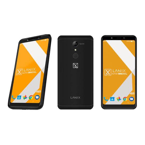 Lanix Alpha950 XL Manual