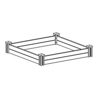 New England Arbors The Versailles Raised Planter Bed Assembly Instructions