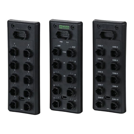Murrelektronik Data Panel xtreme DB DP-34044-2 Manuals
