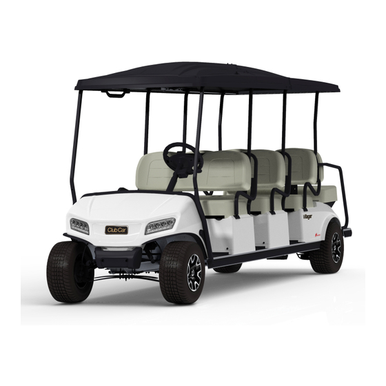 Ingersoll-Rand Club Car VILLAGER 8 ELECTRIC Operator's Manual