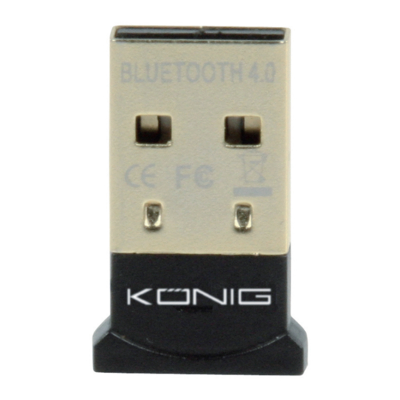 König Electronic CMP-BLUEKEY61 Manual