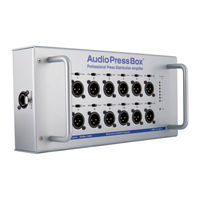 Audiopressbox APB-112 SB-D Owner's Manual