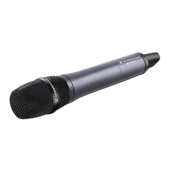 Sennheiser SKM 300 G3 - 01-09 Instruction Manual