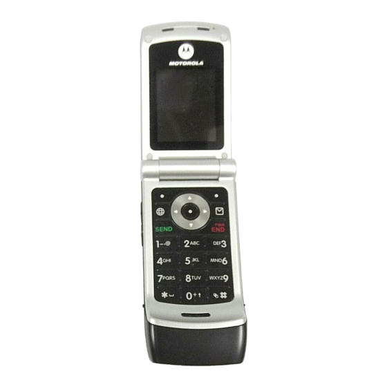 Motorola MOTO W376g Manuals