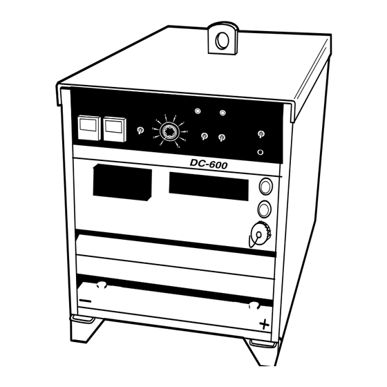 Lincoln Electric DC-600 series Operator's Manual
