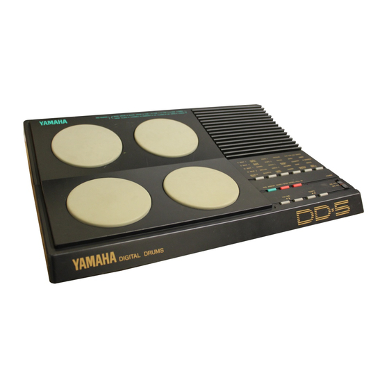 Yamaha DD-5 Owner's Manual