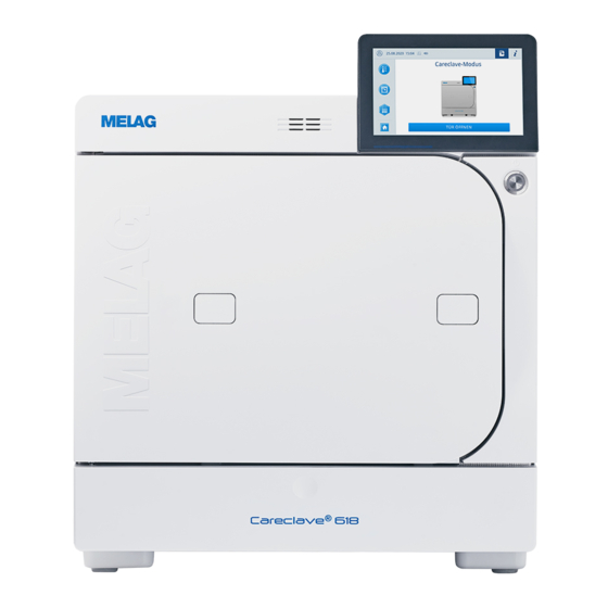 MELAG Careclave 618 Technical Manual