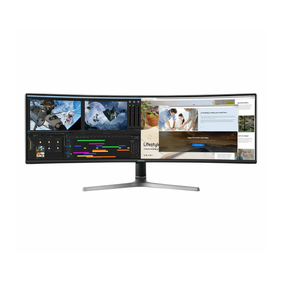Samsung LC49RG90SSUXEN User Manual