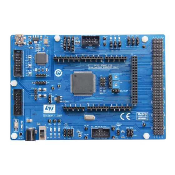 ST SPC560P-DISP User Manual