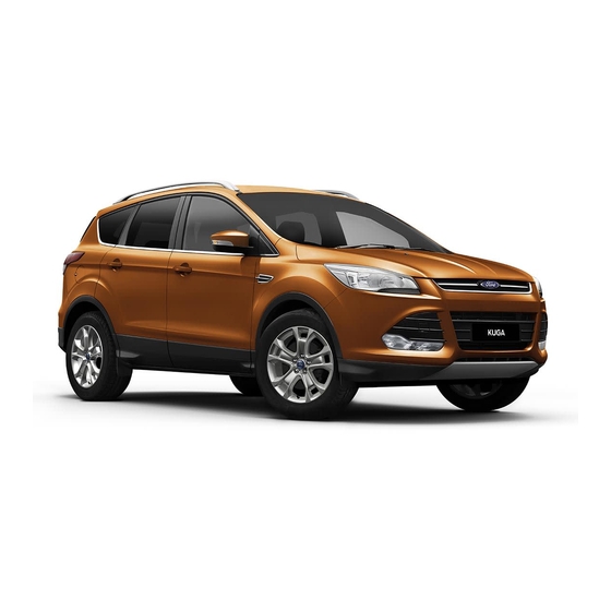 Ford Kuga Quick Reference Manual